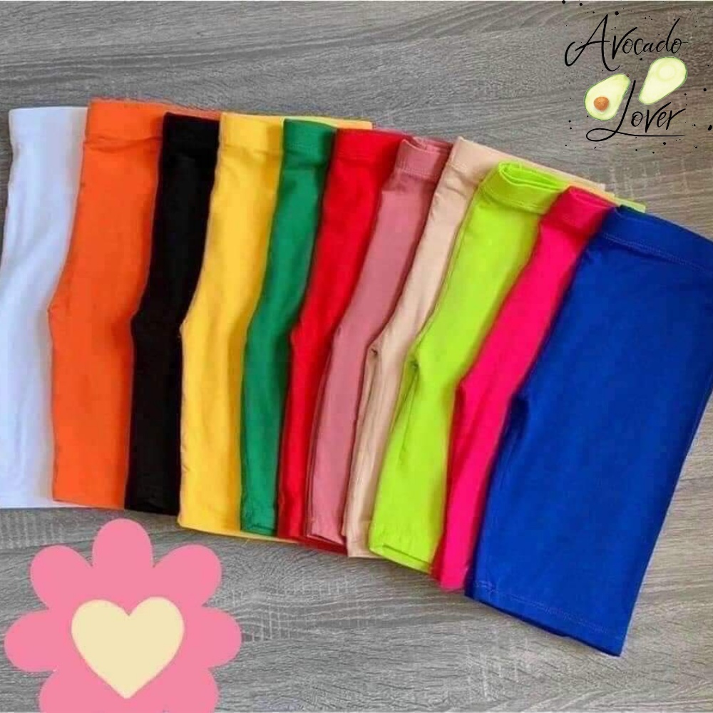 Quần legging lửng ngố biker nâng mông cotton co giãn 4 chiều, nhiều màu, Free size 60kg