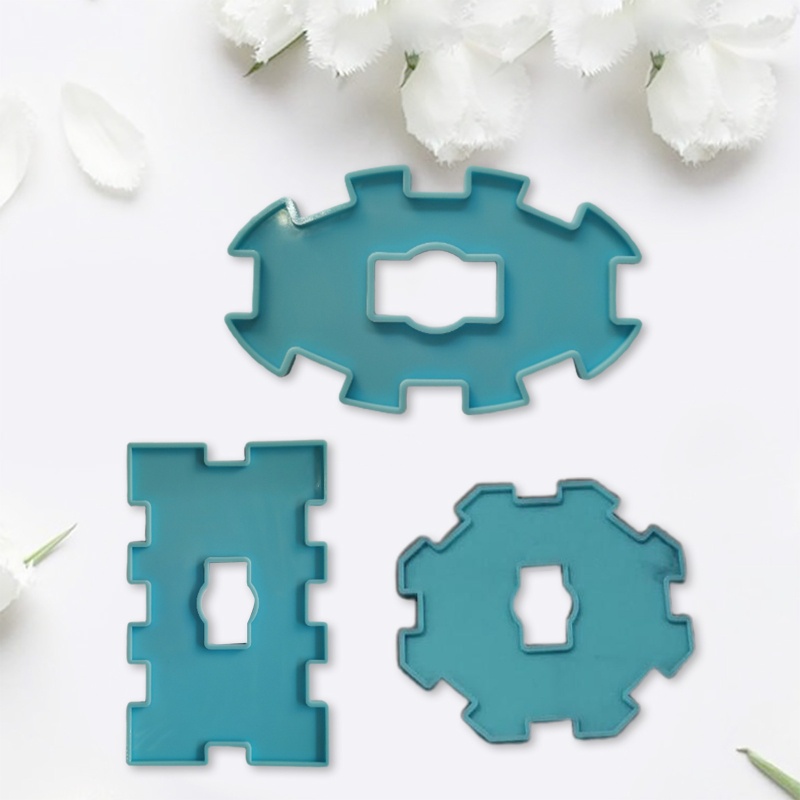 Sa Khuôn Silicon Làm Đồ Trang Sức Hình Quân Bài Domino