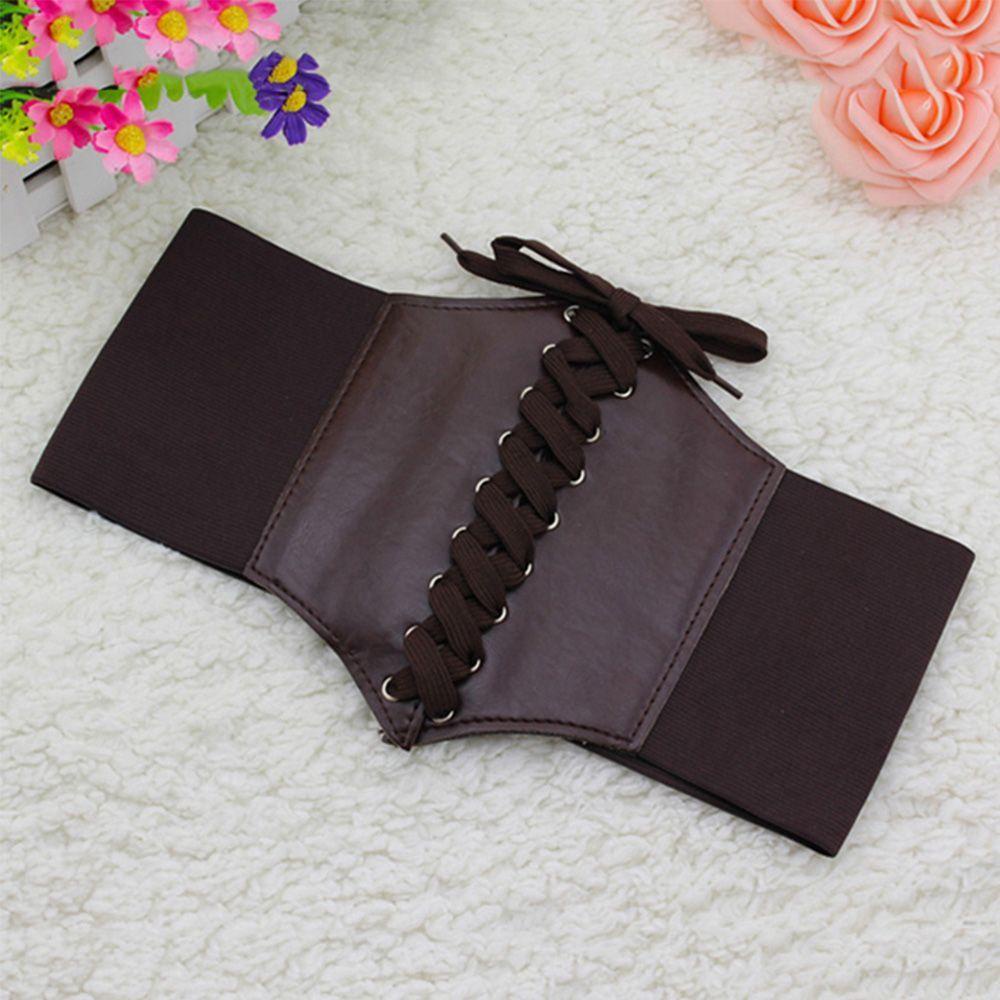 Thắt Lưng Ren Co Giãn Bản Rộng Thời Trang Cho Nữ