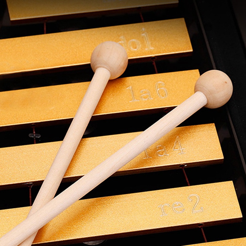 Bộ 2 Cặp Dùi Gõ Chuông Năng Lượng Chuông Gió Xylophone Khối Gỗ Glockenspiel Và Chuông