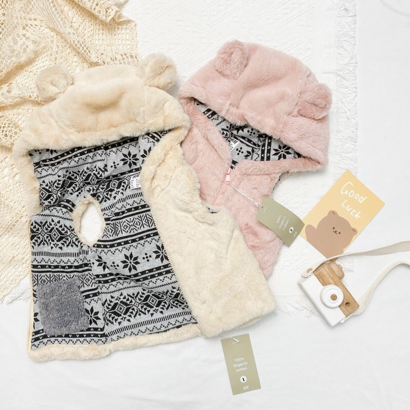 Gile lông HM dư xịn cho bé