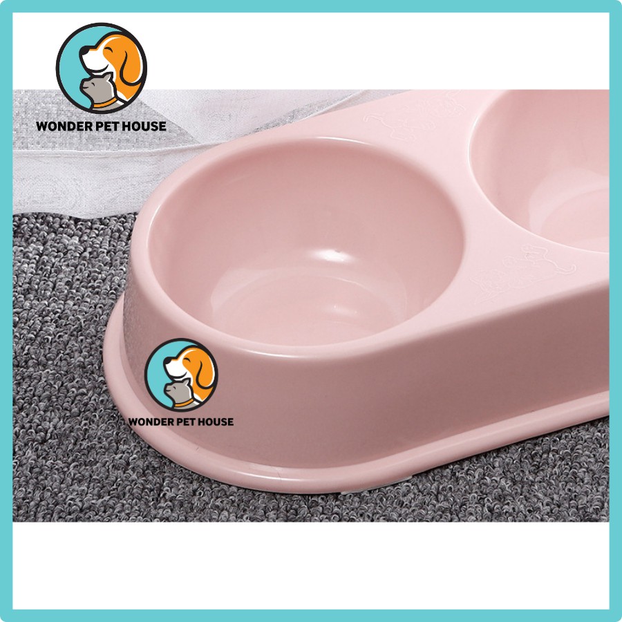 Tô, bát ăn đôi cho thú cưng loại tốt size lớn