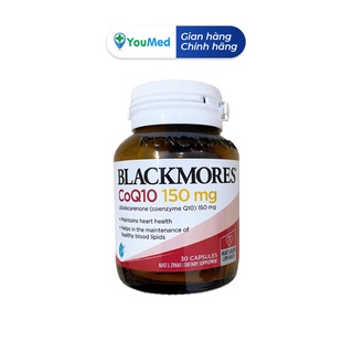 Blackmores coq10 150 mg úc – viên uống hỗ trợ tim mạch