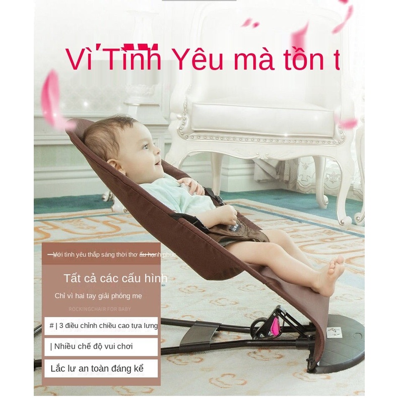 【chất lượng cao】Coax baby tạo tác ghế bập bênh cho bé ghế tựa thoải mái