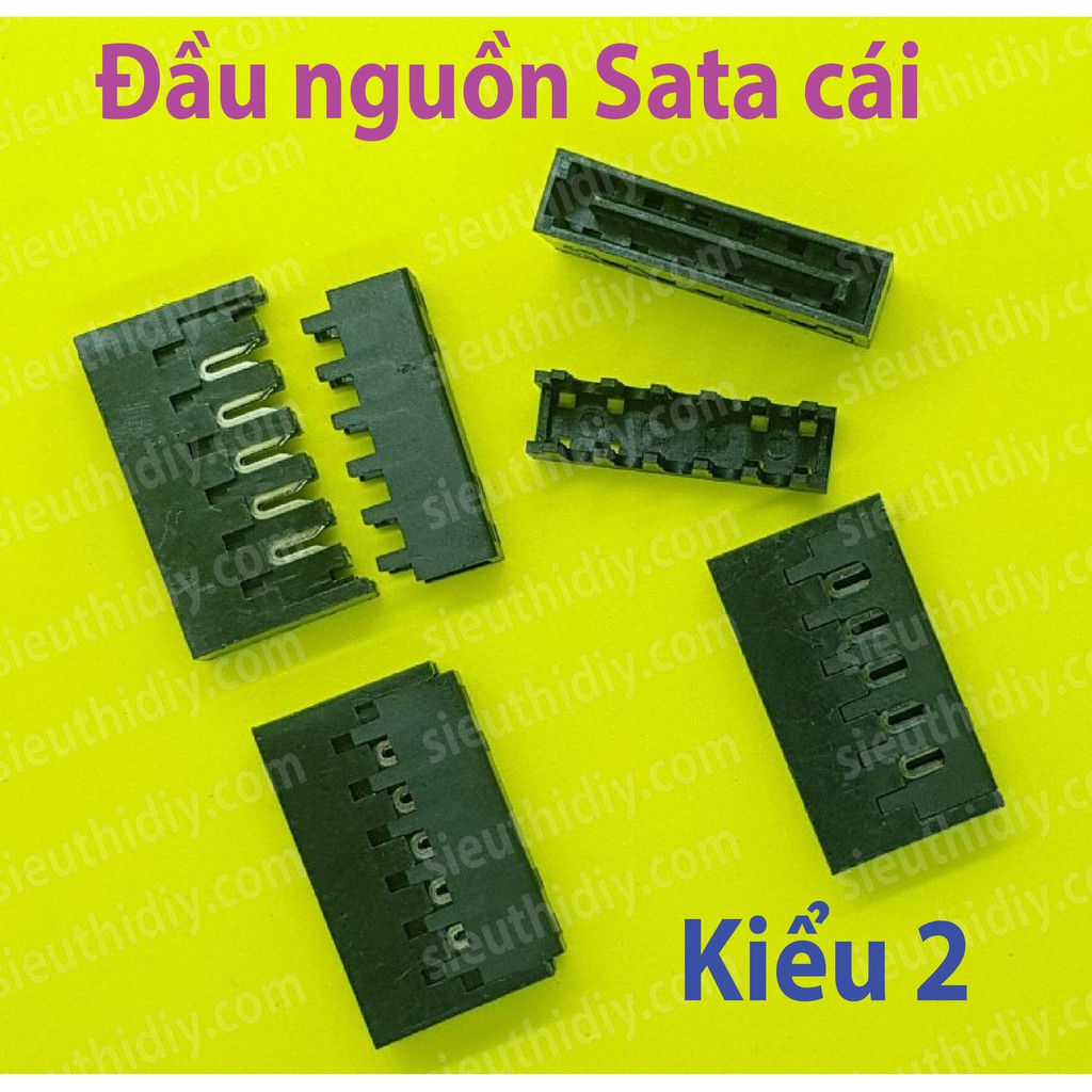 Đầu nguồn SATA đực/cái cho nguồn máy tính