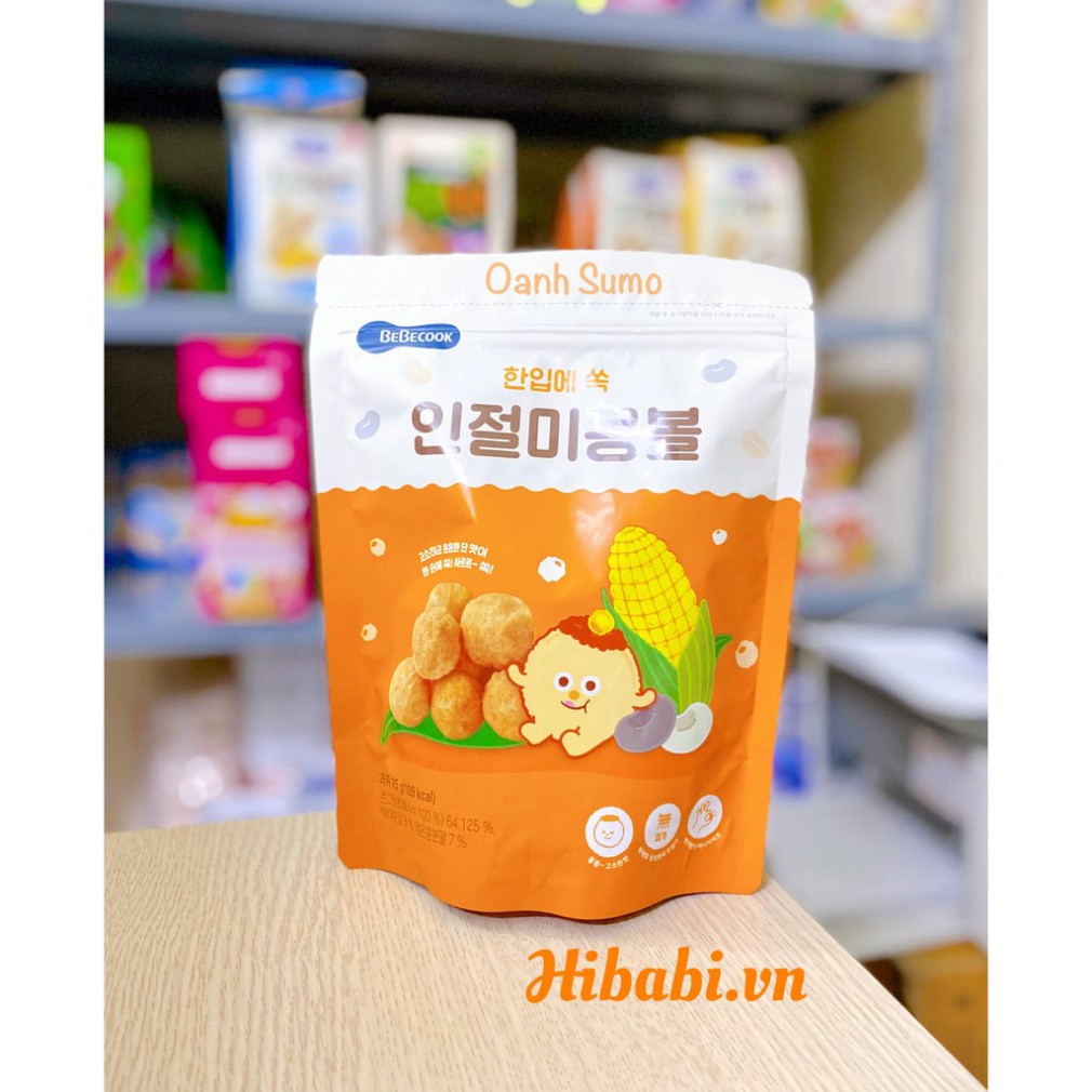 Bánh bi Bebecook 12m+