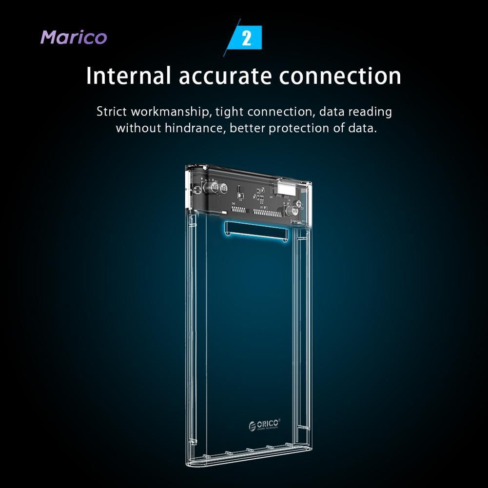 ORICO Hộp Đựng Ổ Cứng Ngoài 2.5in Sata Usb 3.0 Hdd Ốp | BigBuy360 - bigbuy360.vn