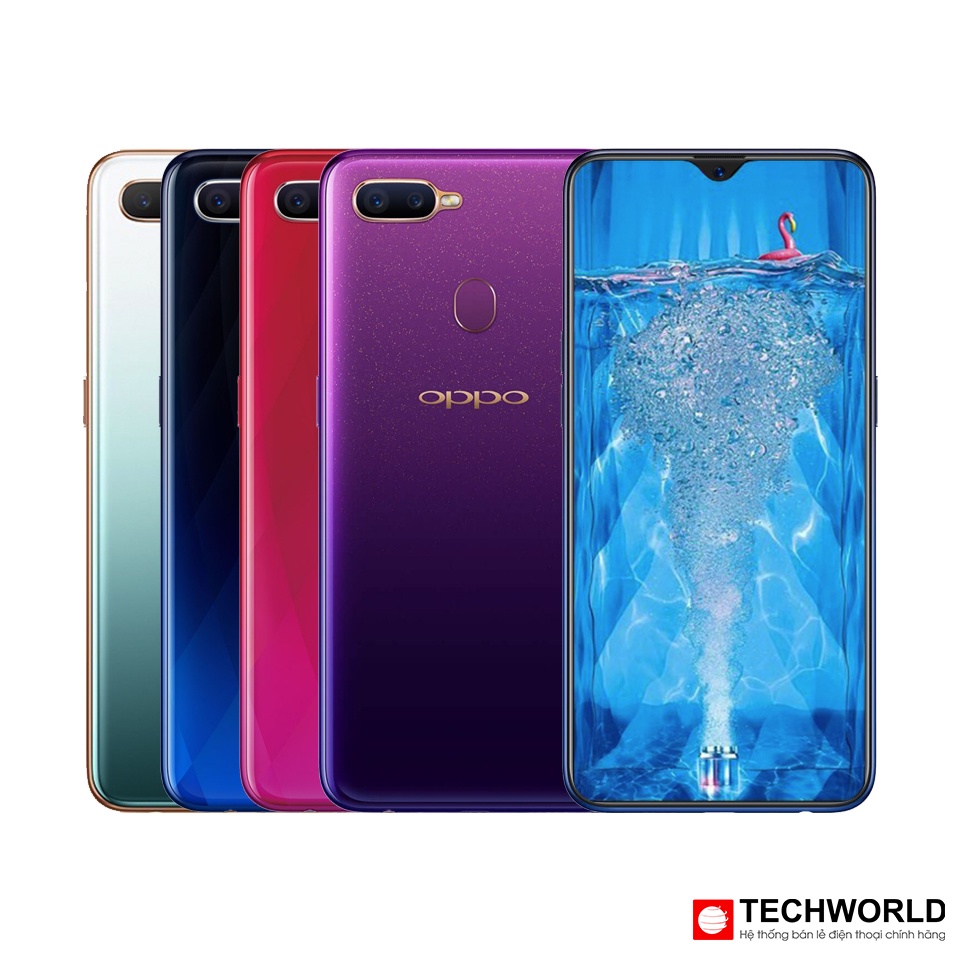 Điện thoại OPPO F9 Pro 2sim zin Chính Hãng mới 97-99, Màn 6.3inches, Cân PUBG/Free Fire chất lừ không lắc