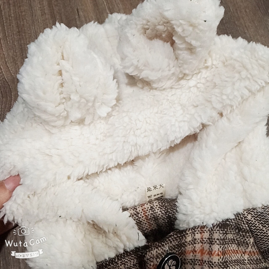 Áo khoác dạ kẻ mũ tai gấu chất đẹp QATE411 cho bé trai và bé gái | BigBuy360 - bigbuy360.vn