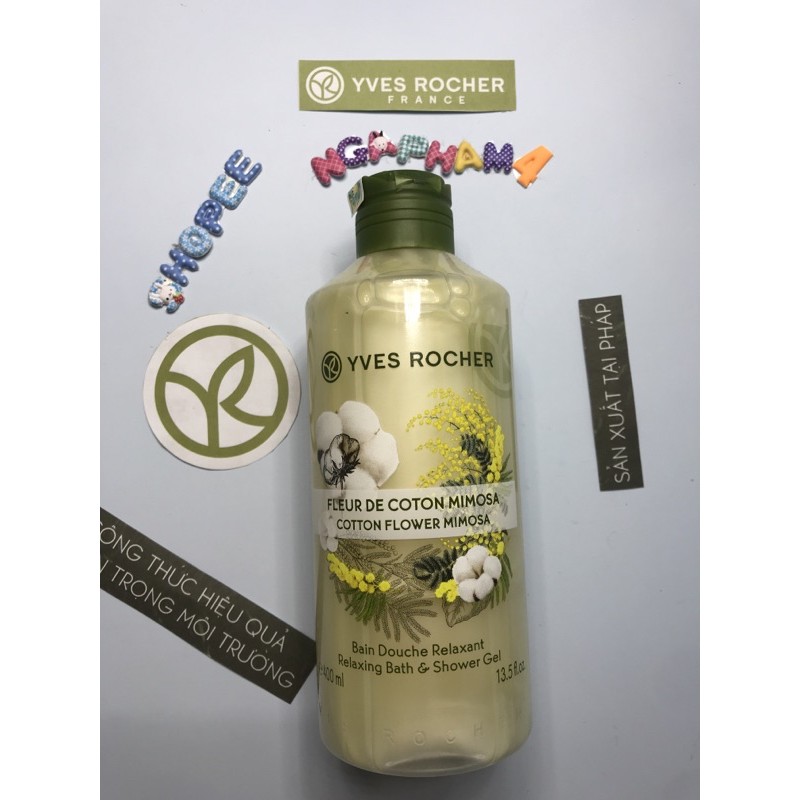 [2023] Sữa tắm Bông Coton Yves Rocher 400ml | BigBuy360 - bigbuy360.vn