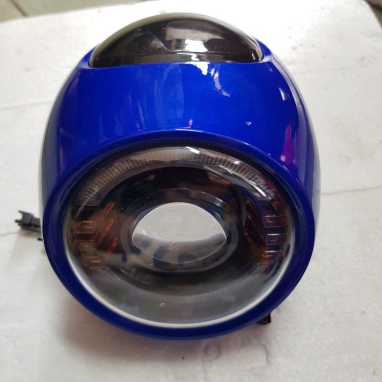 ĐẦU ĐÈN 48V 4 BÌNH XE ĐẠP ĐIỆN LED BÁO TỐC ĐỘ XE ĐIỆN HUY
