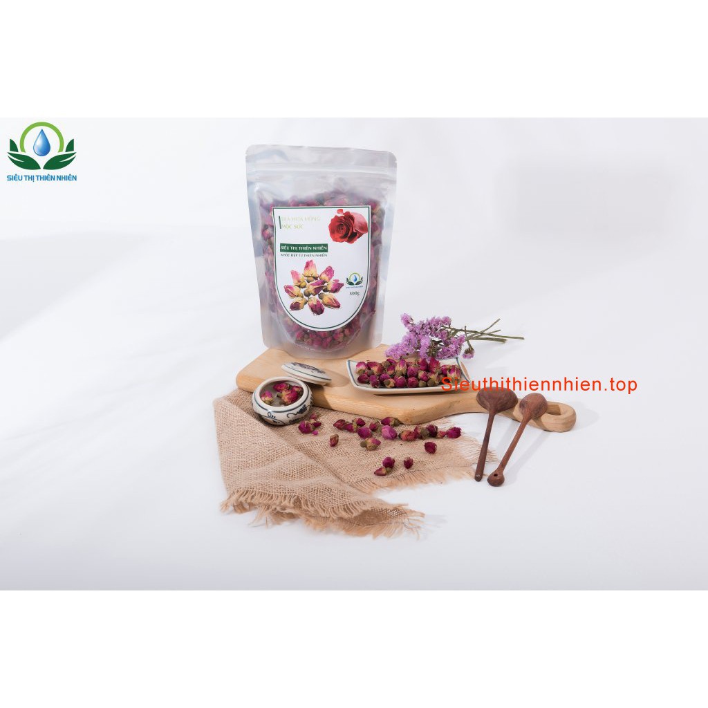 Hoa hồng sấy khô đóng túi zip thương hiệu Mộc Sắc | BigBuy360 - bigbuy360.vn
