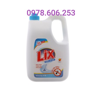 Nước lau sàn đuổi côn trùng lix 4kg