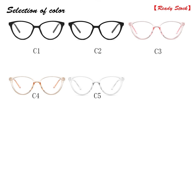 COD✨Ready Stock✨ Vintage Cat Eye Glasses Fashion Light Glasses for Women | BigBuy360 - bigbuy360.vn