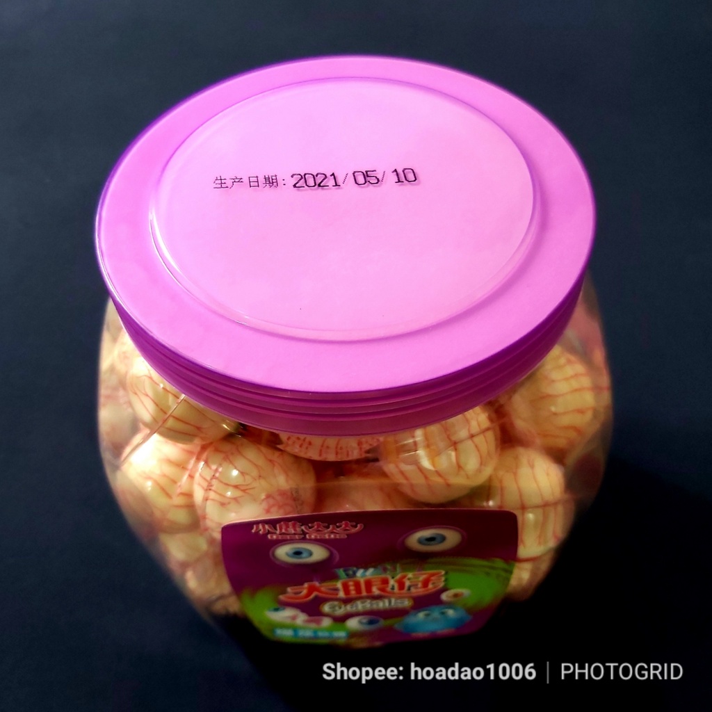 [Có nhân] 5 VIÊN KẸO DẺO TRÁI CÂY CON MẮT EYES CANDY (eye Balls) | BigBuy360 - bigbuy360.vn