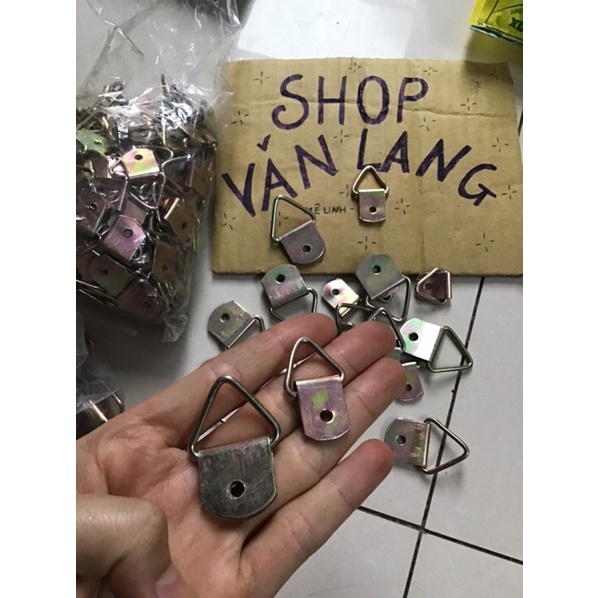 Khuy ảnh, khuy tam giác, móc treo tranh tam giác đủ cỡ