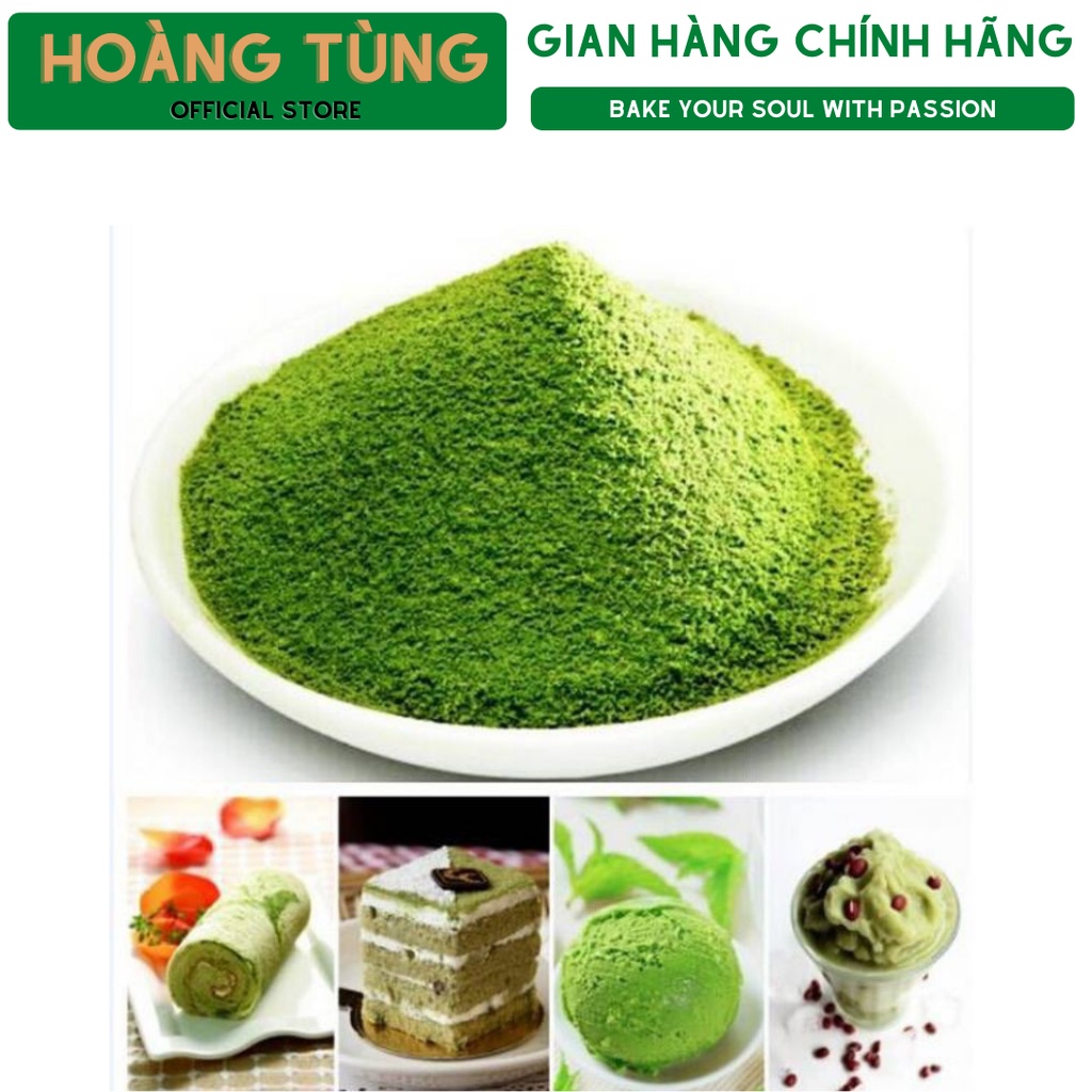 Gói 20gr Bột Trà Xanh Matcha Đài Loan (Chia Nhỏ Từ Gói 500gr)