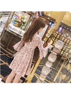 Đầm voan hoa nhí