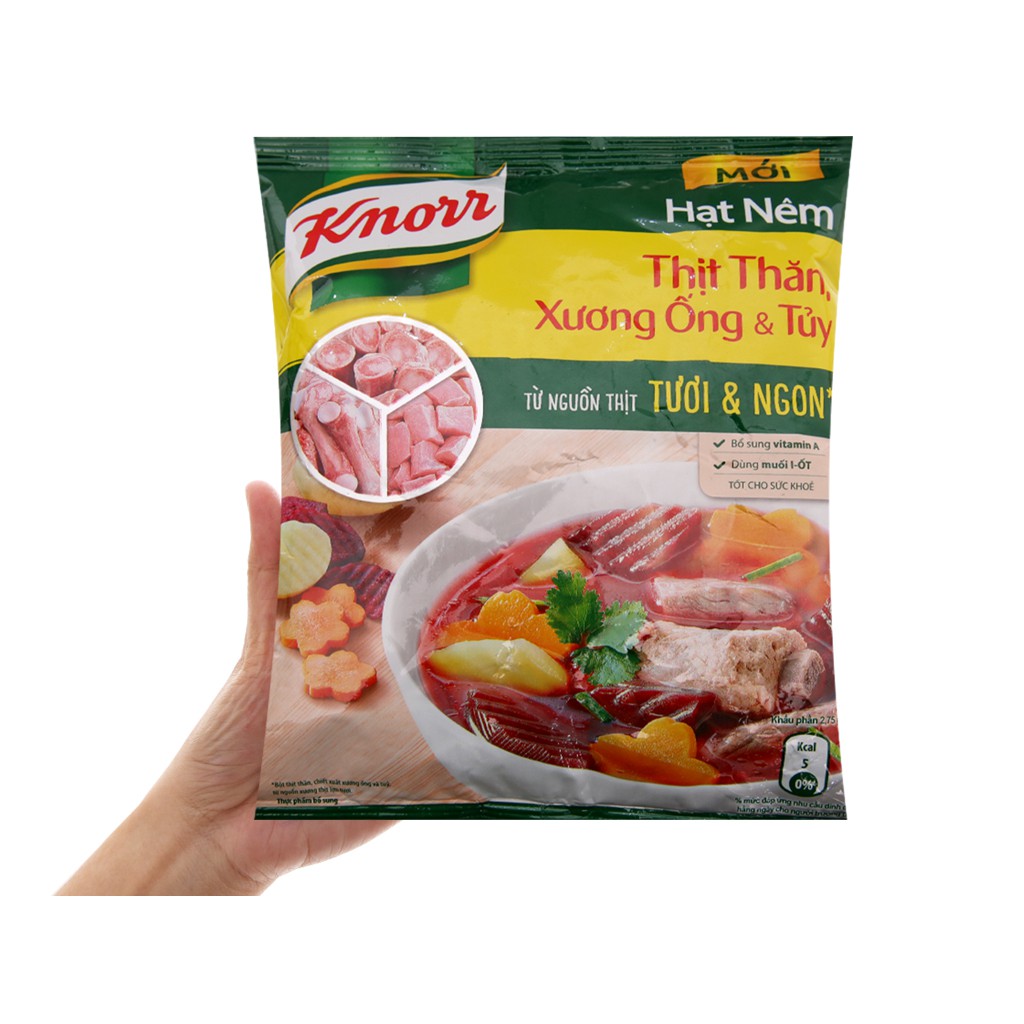 Hạt nêm Knorr túi 175g các loại