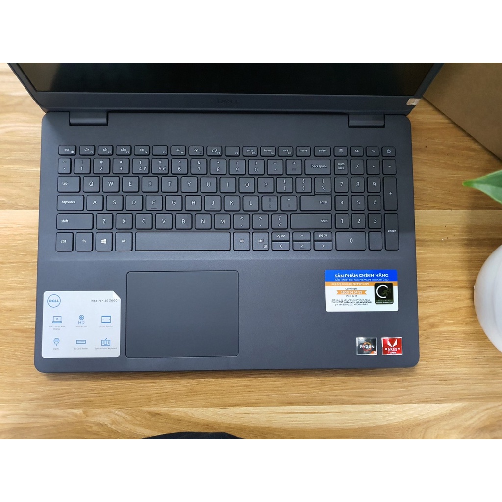 Laptop Dell Inspiron 3505 Y1N1T2 (Ryzen 5 3500U/ 8Gb/512Gb SSD/15.6"FHD/VGA ON/ Win10/Black) | BigBuy360 - bigbuy360.vn