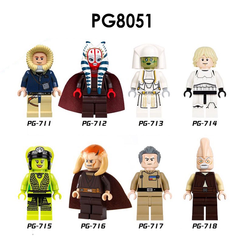 Bộ Đồ Chơi Lắp Ráp Mô Hình Nhân Vật star wars