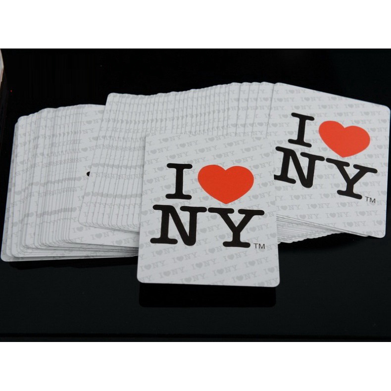 Bộ Bài Bicycle I Love NY Playing Cards, Các Thắng Cảnh Của Thành Phố New York, Trò Chơi Thẻ Ma Thuật, Đạo Cụ Ảo Thuật Cho Nhà Ảo Thuật