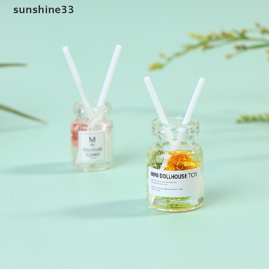 SU 1/12 Dollhouse Miniature Furniture Aromatherapy Model Pretend Play Toy for Kids n