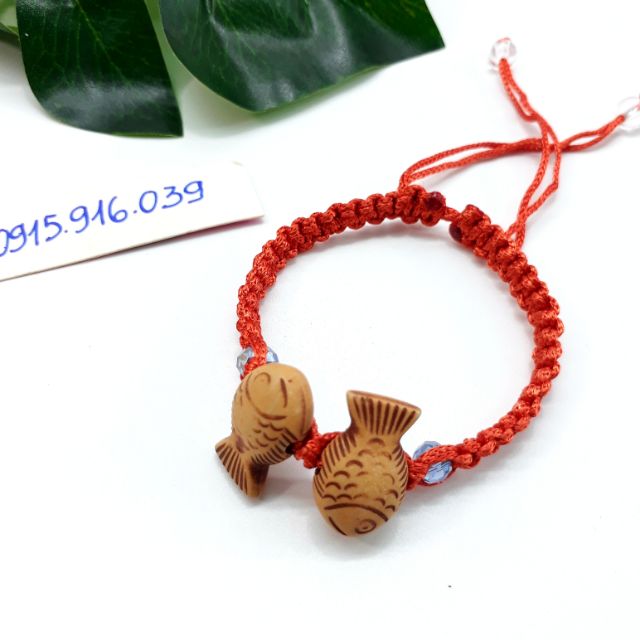 Vòng Tay May Mắn, Vòng Tay Chỉ Đỏ Cá may mắn