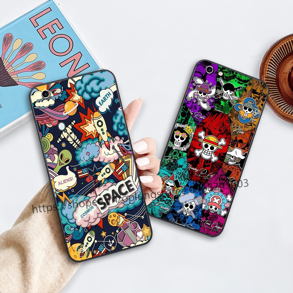 Ốp lưng iphone 6/ 6 / 6 Plus/ 6S Plus in hình thương hiệu thời trang đa sắc cá tính cạnh viền vuông bảo vệ camera