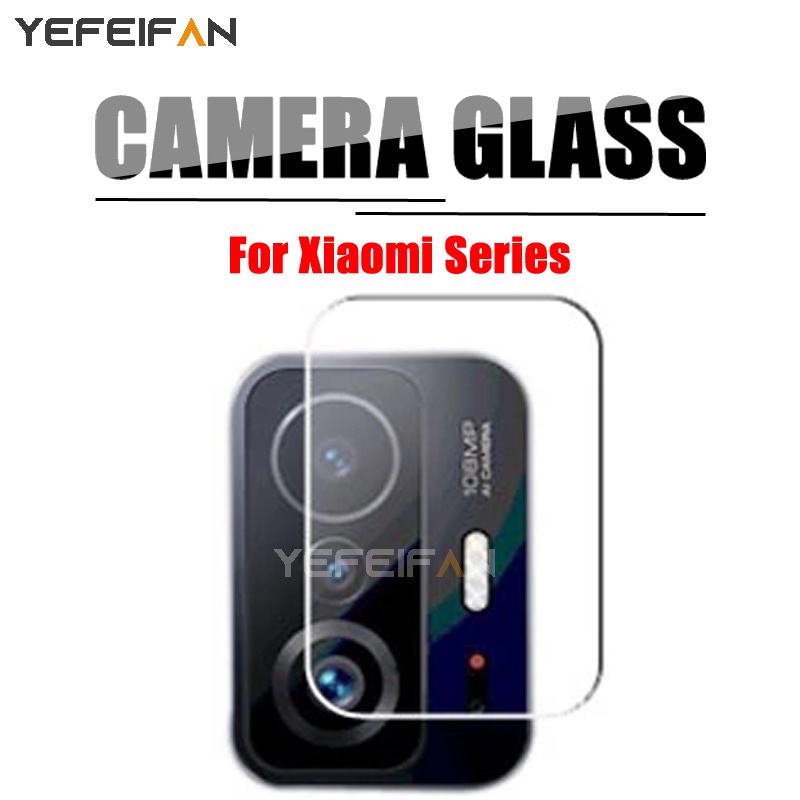 Kính cường lực bảo vệ Camera cho Xiaomi Mi 11T Pro Mi 11 10 Lite 10T Pro Redmi Note 10 5G 9 Pro 10S 9S 9T