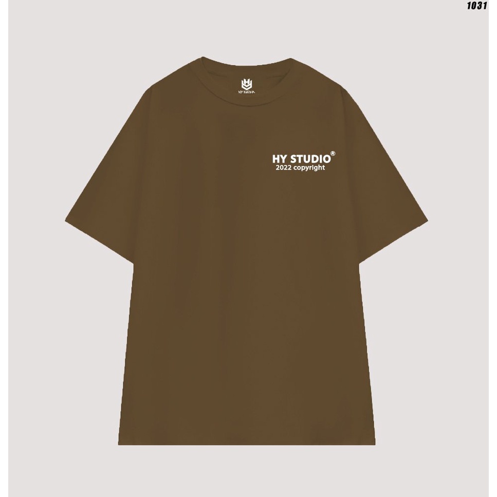 Áo Thun Tay Lỡ Nam nữ Cotton 100 Form Rộng HY KOREA Hoa BlackELSA 1031.