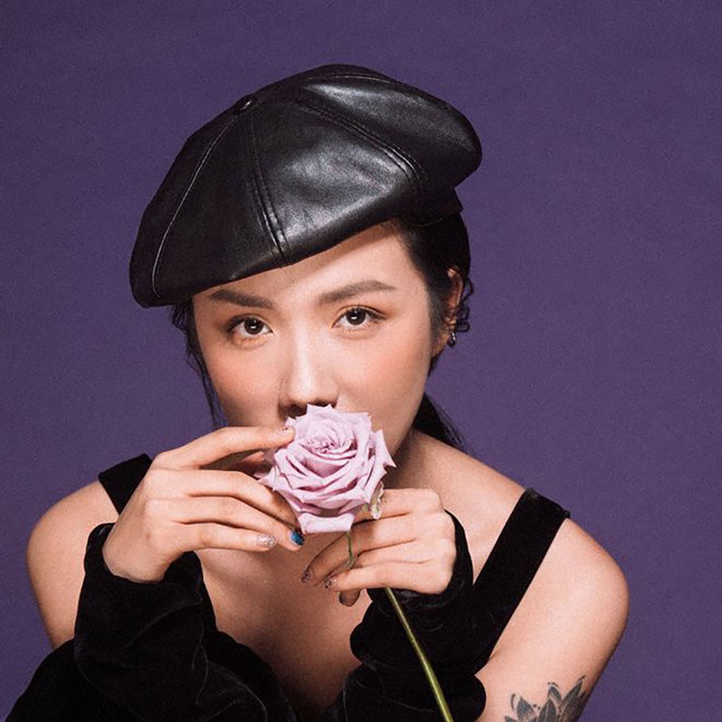 Mũ nồi da đen HÌNH THẬT CLIP THẬT leather beret