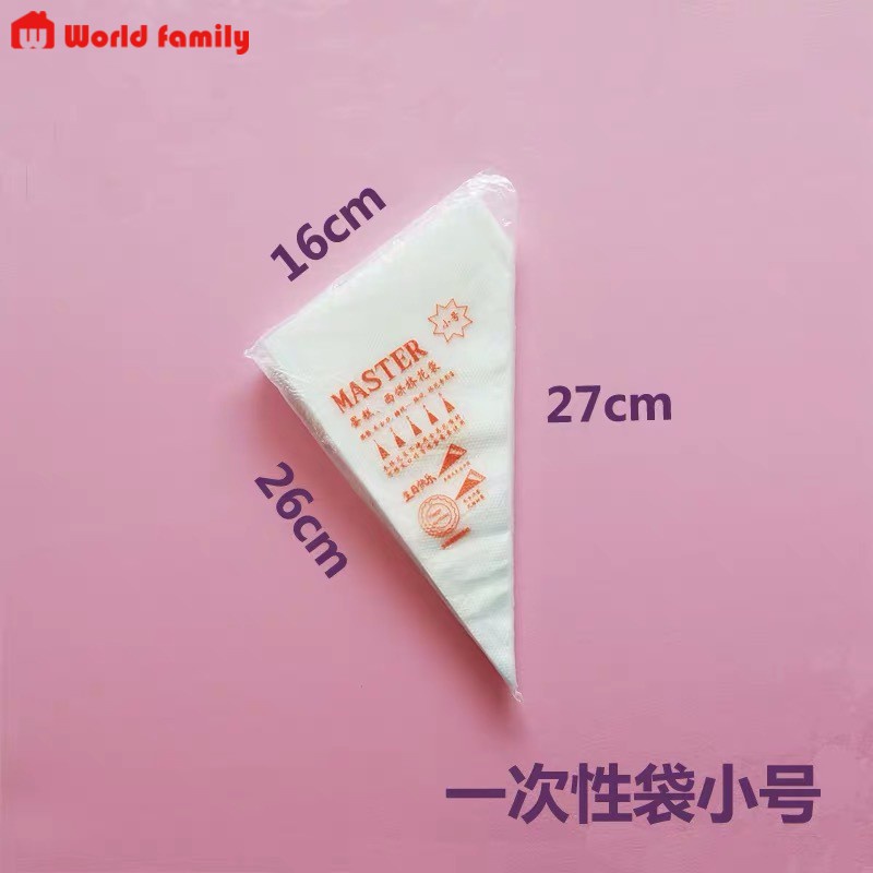 Túi Bắt Kem Nilong 3 Kích Cỡ Túi Trang trí Bánh Sinh Nhật Bánh Kem  Bánh 100 Cái