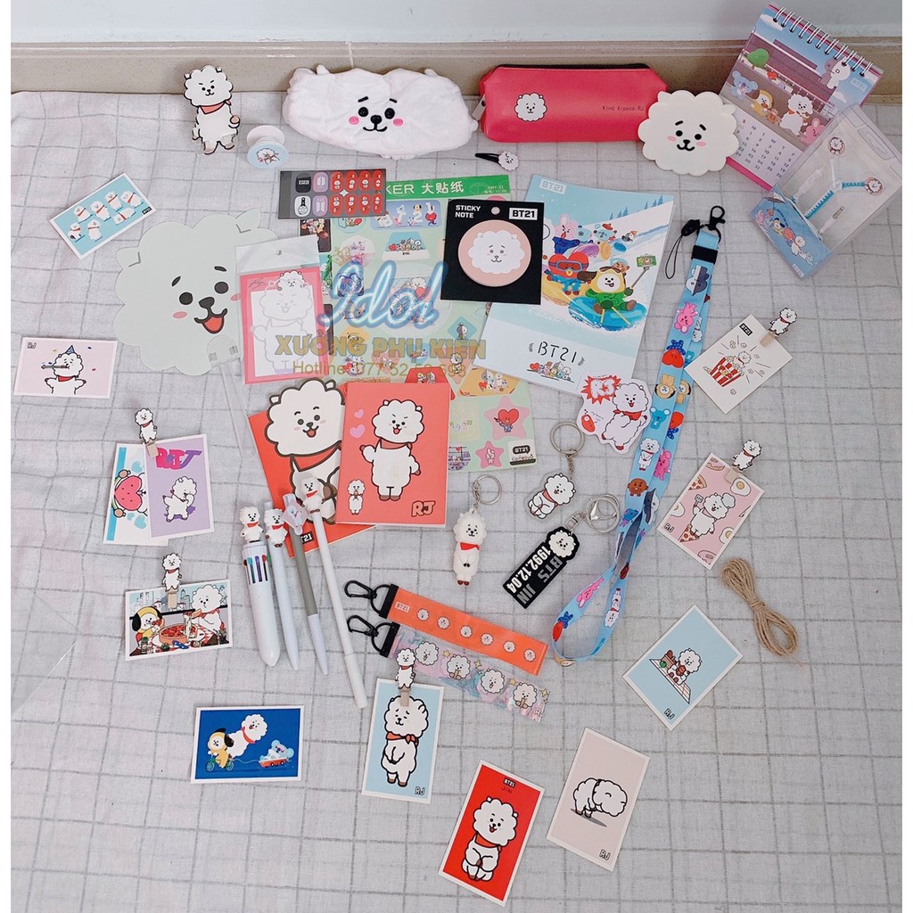Combo phụ kiện 29 món Cooky Tata Chimmy Shooky Mang Koya RJ