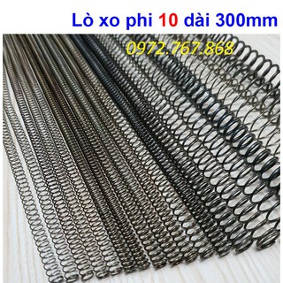 [5 cái] Lò xo nén phi 10mm dài 300mm