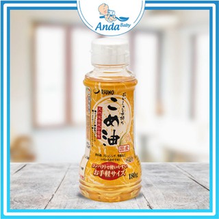 Dầu gạo cao cấp Tsuno nôi địa Nhật cho bé ăn dặm - chai 180G