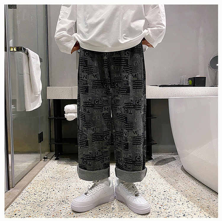 Quần Dài Thể Thao Lưng Thun Ống Rộng Cho Nam | BigBuy360 - bigbuy360.vn