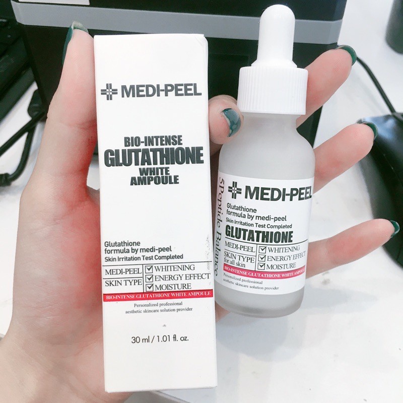 Serum Trắng Da MediPeel - tinh chất Medi peel Glutathione White Ampoule Serum 30ml
