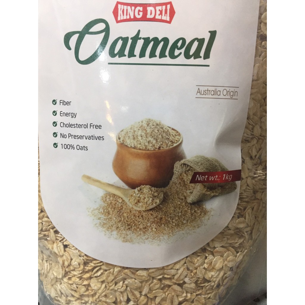 YẾN MẠCH OATMEAL NGUYÊN HẠT CÁN DẸT 500gr