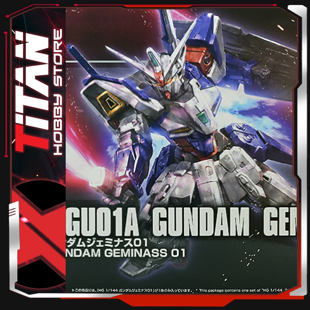 Mô hình Lắp Ráp Nhựa Gunpla P-Bandai HGAC 1/144 Gundam Geminass 01 Gundam Bandai Japan