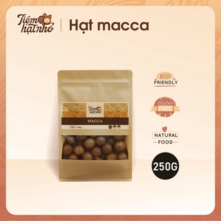 Hạt macca sấy nứt vỏ size lớn - túi zip 250g