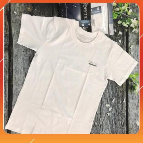 Freeman - Áo thun nam, MS:TSF 316 (Freeman)[hình thật+clip]ÁO LÓT NAM COTTON 4 CHIỀU