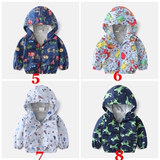 Áo khoác gió 2 lớp cho bé