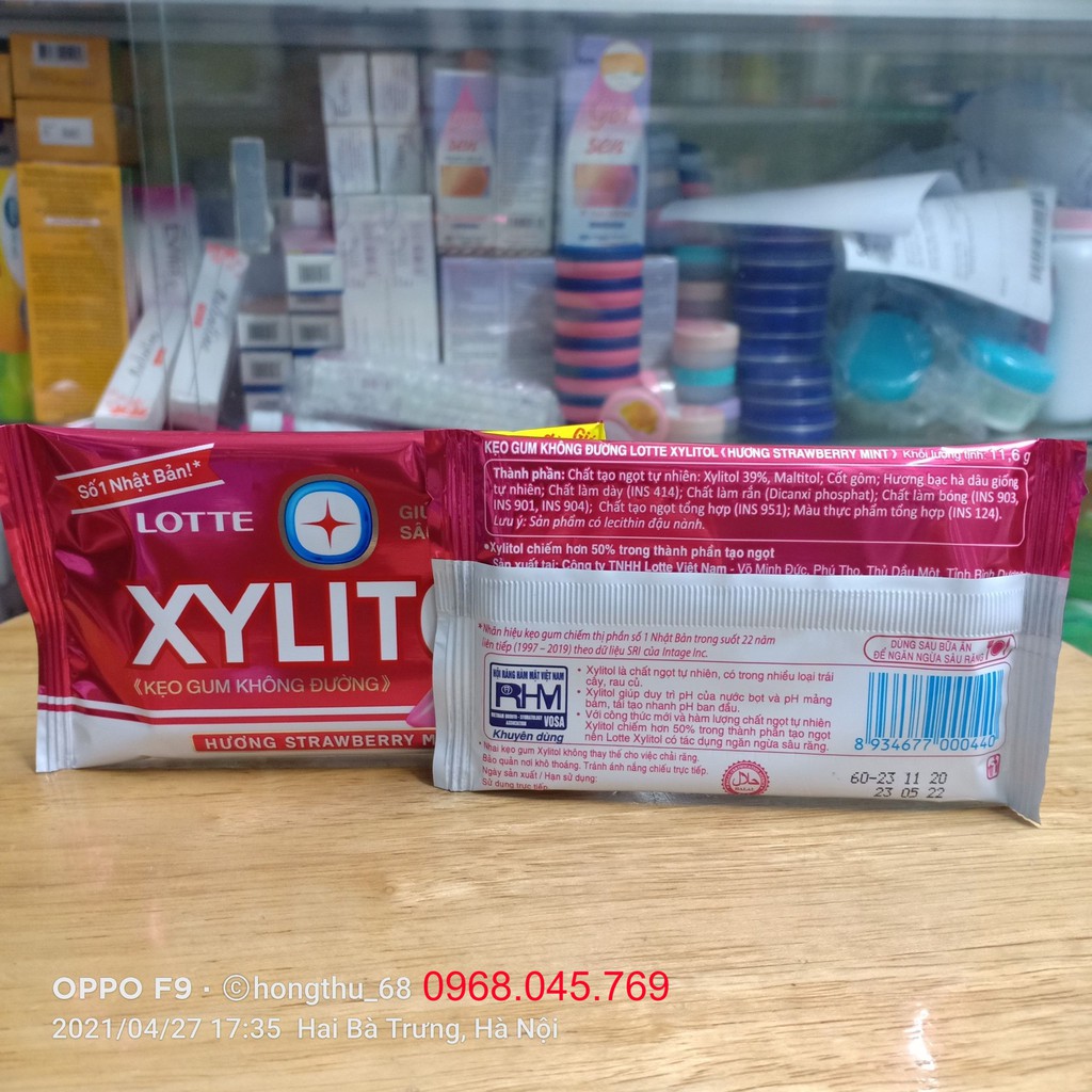 Kẹo gum không đường LOTTE XYLITOL | BigBuy360 - bigbuy360.vn