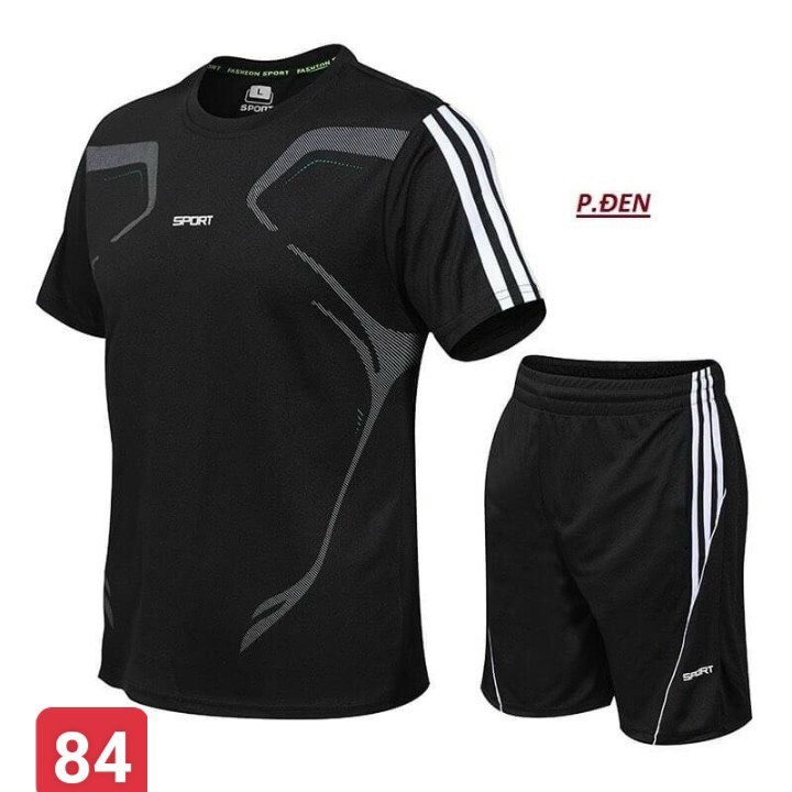 Bộ Thể Thao Nam beatifulgilr, quần áo tập gym vải thun lạnh thoáng mát co giãn năng động thời trang MS84