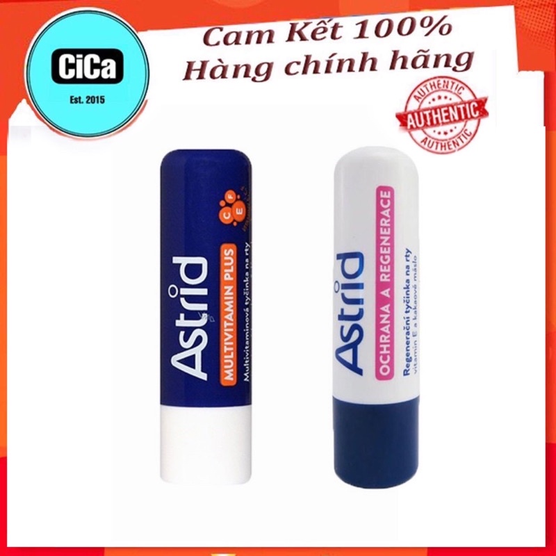 Son Dưỡng Môi Chiết Xuất Mỡ Hươu Astrid  - Hỗ Trợ Tẩy Da chết Môi khi bôi lớp dày