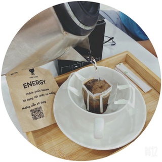 Cafe phin giấy, cà phê túi lọc Fox Cafe, đồ uống tiện dụng khi du lịch hoặc trong văn phòng, drip bag coffee V60 style