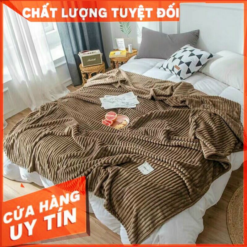 [RẺ VÔ ĐỊCH] Chăn nhung tăm, chăn tăm xuân hè lông tuyết muji xuất nhật mềm mịn hàng loại 1 dầy dặn, chăn ga gối nệm