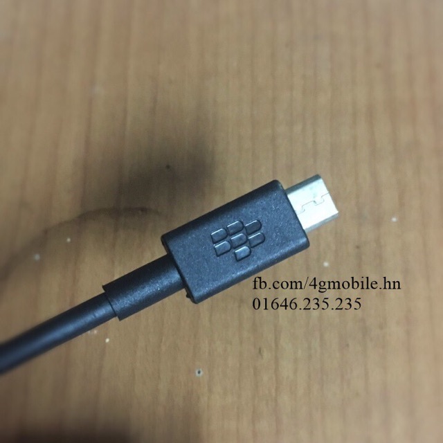 Cáp BlackBerry chính hãng: cáp Micro USB