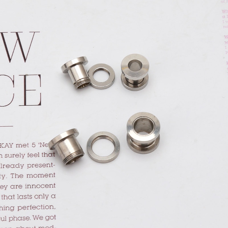 Bộ 2 Đôi Khuyên Tai Bằng Thép Cá Tính Cho Sinh Nhật Bạn Bè